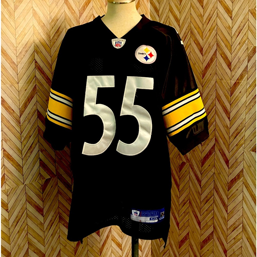 NWT NEVER WORN PITTSBURGH STEELERS PORTER #55 REEBOK